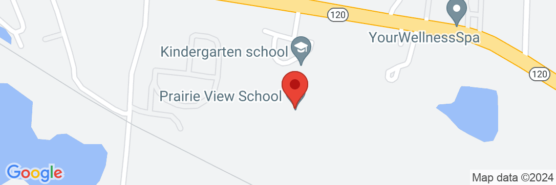 Map of Prairieview School, 103 E. Belvidere Road, Hainesville, IL 60030